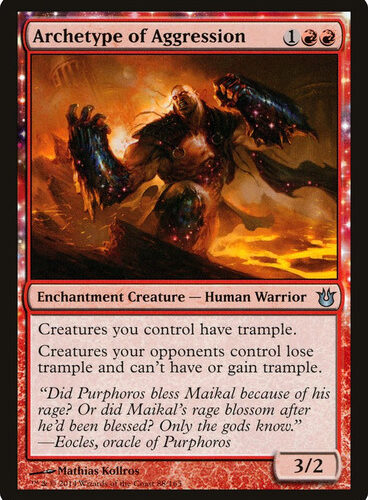 Archetype of Aggression Born of the Gods