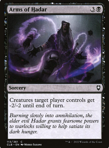 Arms of Hadar Commander Legends: Baldur's Gate