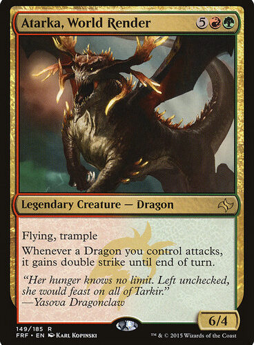 Atarka, World Render Fate Reforged