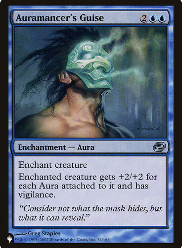 Auramancer's Guise Planeswalker Symbol Reprints
