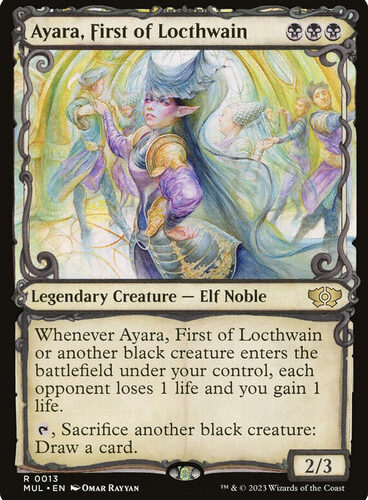 Ayara, First of Locthwain (Showcase) Multiverse Legends