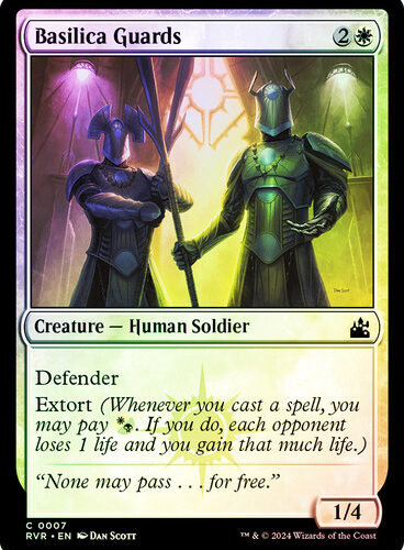 Basilica Guards Ravnica Remastered
