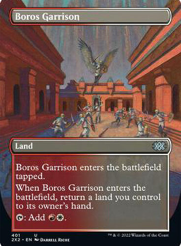 Boros Garrison (Borderless) Double Masters 2022 - Variants