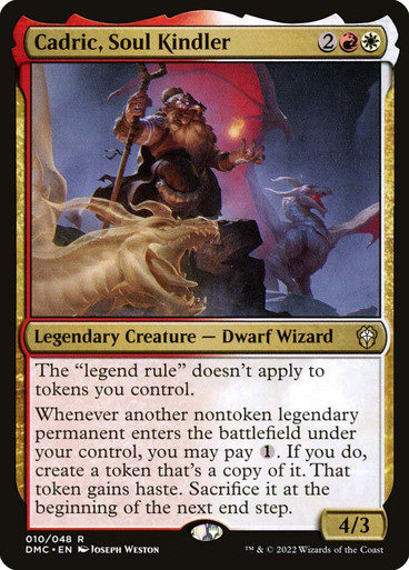 Cadric, Soul Kindler Dominaria United Commander