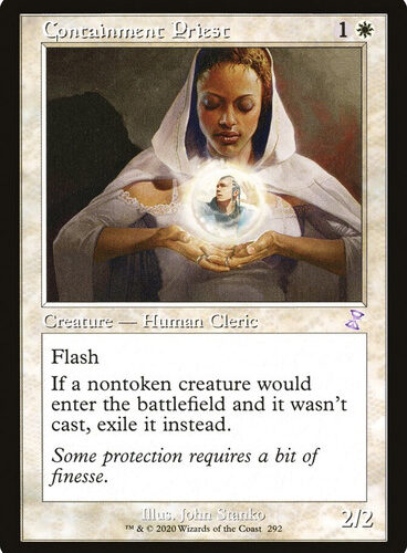 ContainmentPriest__87508 Containment Priest (Retro Frame) Time Spiral Remastered - Timeshifted