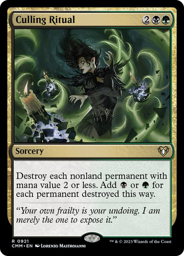CullingRitual__85491 Culling Ritual Commander Masters