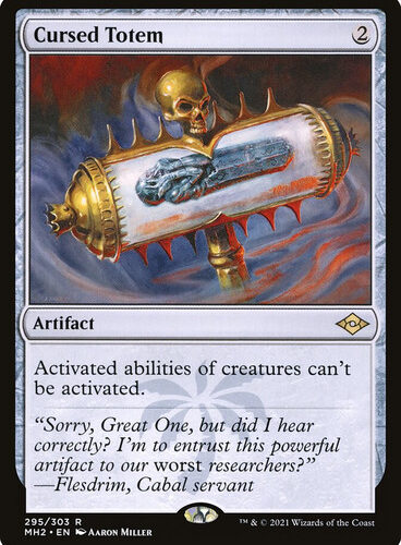 Cursed Totem Modern Horizons 2