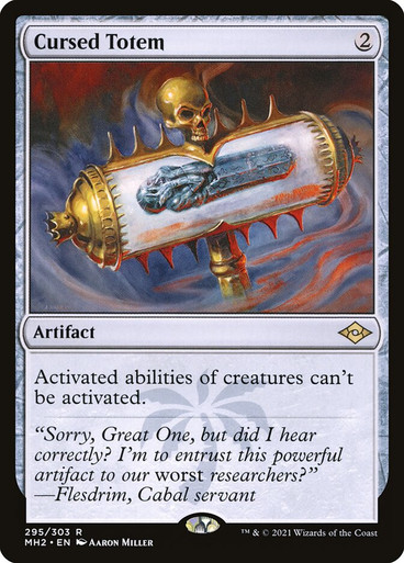 CursedTotem__48401 Cursed Totem Modern Horizons 2