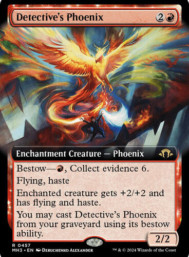 Detective's Phoenix (Extended Art) Modern Horizons 3 - Variants