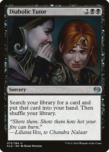 Diabolic Tutor Kaladesh