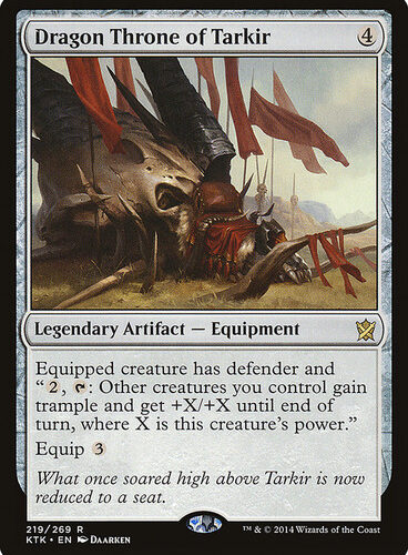Dragon Throne of Tarkir Khans of Tarkir
