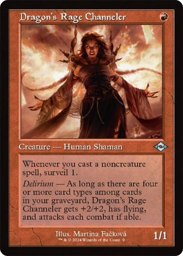 DragonsRageChanneler009__32645 Dragon's Rage Channeler (Retro Frame) Modern Horizons 2 - Retro Frame
