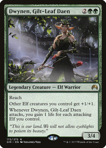 Dwynen, Gilt-Leaf Daen Magic Origins