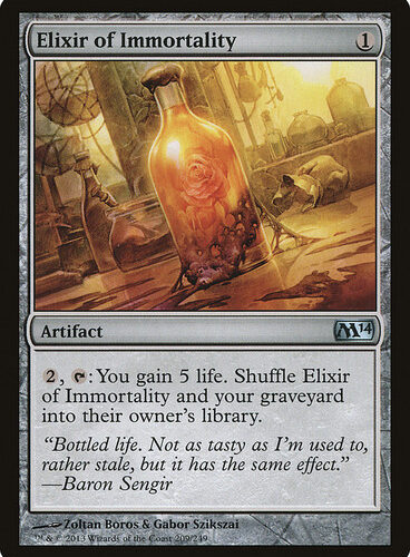 Elixir of Immortality Magic 2014