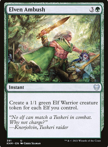 Elven Ambush (Theme Booster) Kaldheim