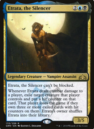 Etrata, the Silencer Guilds of Ravnica