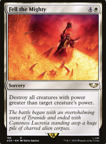 Fell the Mighty Warhammer 40,000 Commander