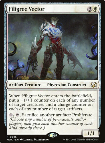 Filigree Vector March of the Machine Commander
