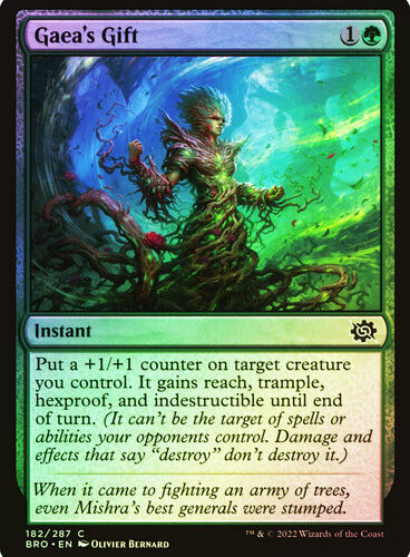 Gaea's Gift The Brothers' War