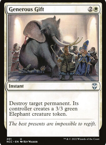 Generous Gift Streets of New Capenna Commander