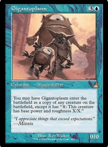 Gigantoplasm (Retro Frame) Ravnica Remastered - Retro Frame