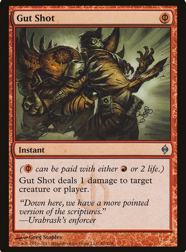 Gut Shot New Phyrexia