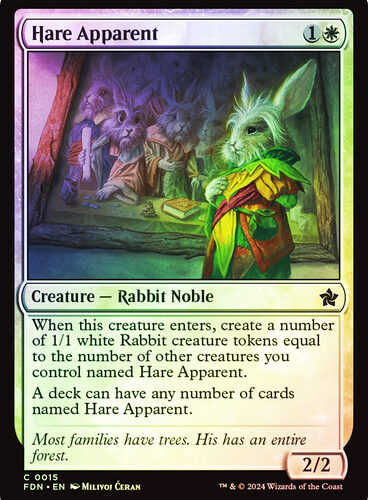 Hare Apparent Foundations