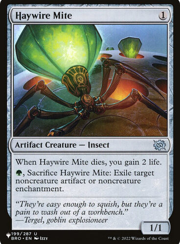 Haywire Mite Planeswalker Symbol Reprints