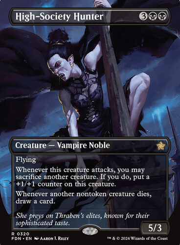 High-Society Hunter (Borderless) Foundations - Variants