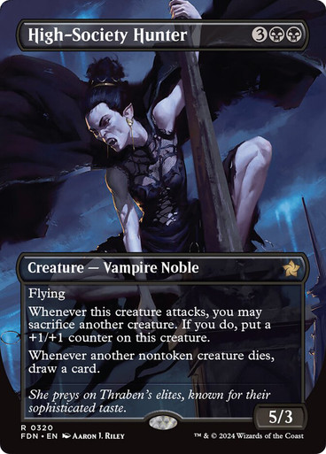 High-Society Hunter (Borderless) Foundations - Variants
