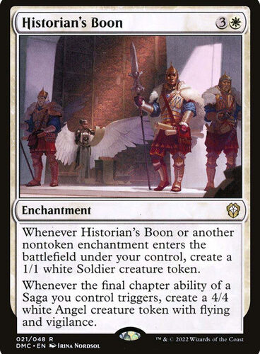 Historian's Boon Dominaria United Commander