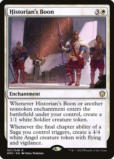 HistoriansBoon__16996 Historian's Boon Dominaria United Commander
