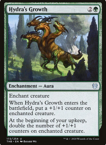 Hydra's Growth Theros Beyond Death