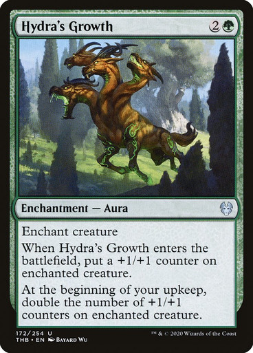HydrasGrowth__33787 Hydra's Growth Theros Beyond Death