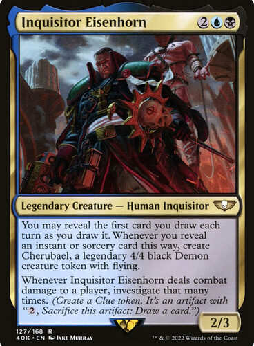 Inquisitor Eisenhorn Warhammer 40,000 Commander