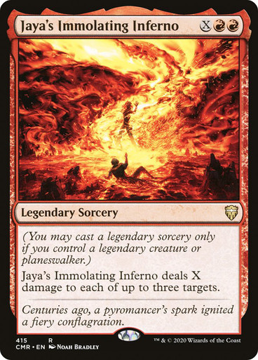 JayasImmolatingInferno__72765 Jaya's Immolating Inferno Commander Legends