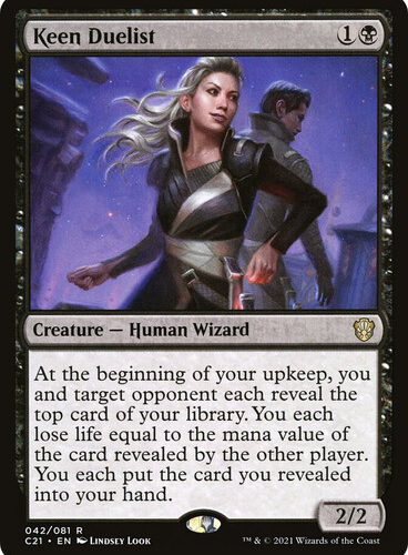Keen Duelist Commander 2021