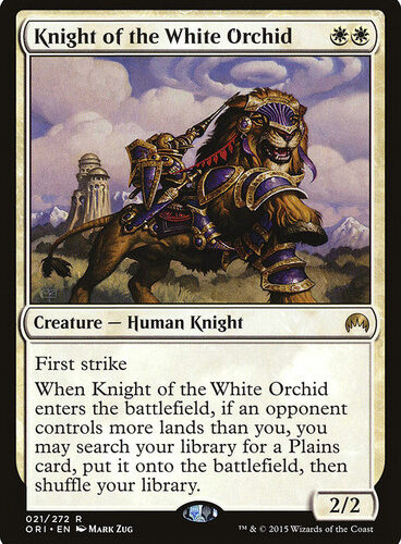 Knight of the White Orchid Magic Origins