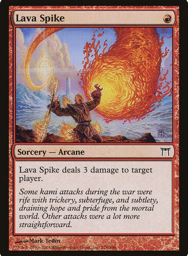 Lava Spike Champions of Kamigawa