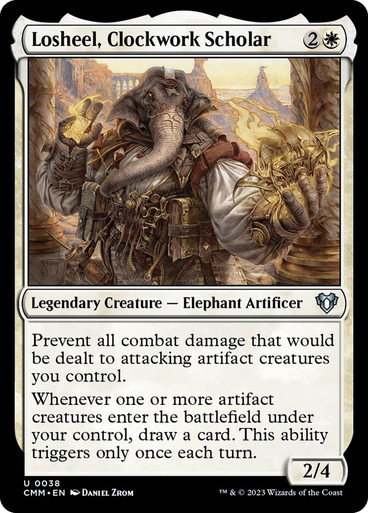 LosheelClockworkScholar__73994 Losheel, Clockwork Scholar Commander Masters