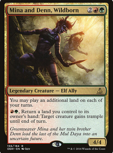 Mina and Denn, Wildborn Oath of the Gatewatch