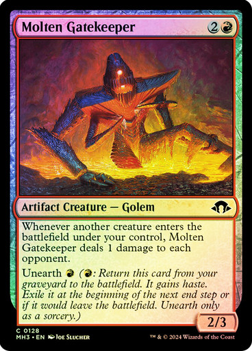 MoltenGatekeeper__06939 Molten Gatekeeper Modern Horizons 3