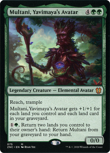 Multani, Yavimaya's Avatar Zendikar Rising Commander
