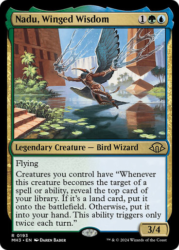 NaduWingedWisdom__38088 Nadu, Winged Wisdom Modern Horizons 3