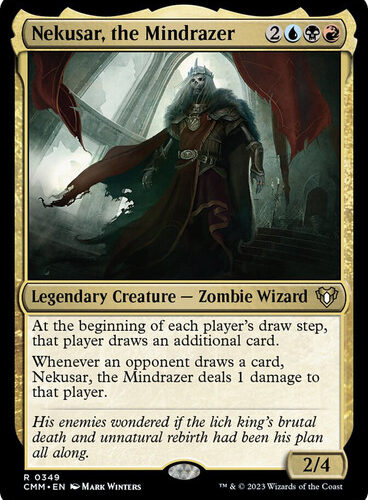 Nekusar, the Mindrazer Commander Masters