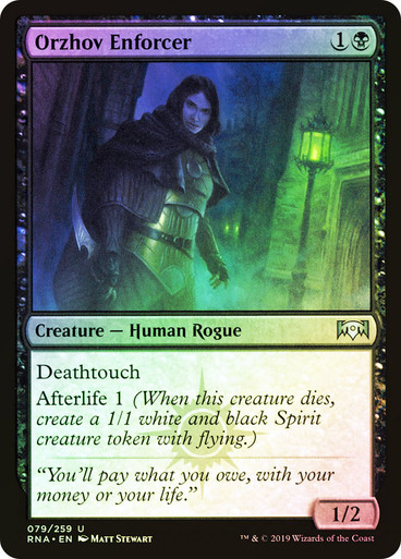 OrzhovEnforcer__57501 Orzhov Enforcer Ravnica Allegiance