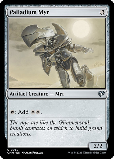 Palladium Myr Commander Masters