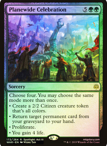 Planewide Celebration War of the Spark
