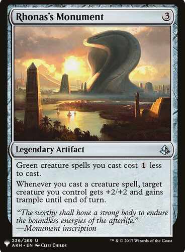 Rhonas's Monument Planeswalker Symbol Reprints