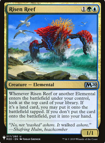 Risen Reef Planeswalker Symbol Reprints